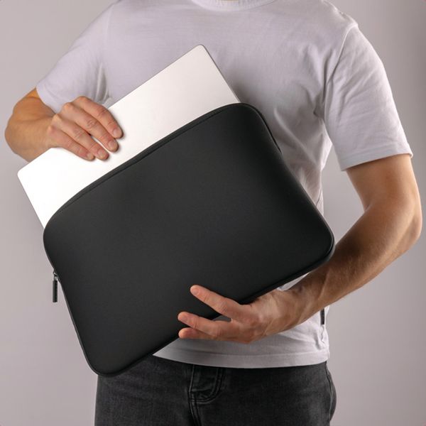 Accezz Laptop Hülle 15-16 Zoll - Laptop Sleeve - Schwarz