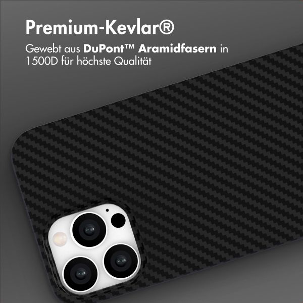 Accezz MagSafe Kevlar® Hülle Apple iPhone 13 Pro Max - Schwarz