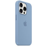 Apple Silikon-Case MagSafe Apple iPhone 15 Pro - Winter Blue