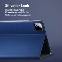 Accezz Classic Klapphülle Xiaomi Pad 8 / 8 Pro - Dunkelblau