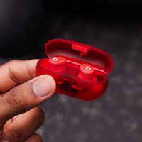 Beats Solo Buds Wireless Earbuds – Bluetooth-In-Ear-Kopfhörer - Transparent Red