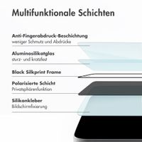Accezz Sichtschutz-Schutzglas mit Applikator Apple iPhone 17 Pro