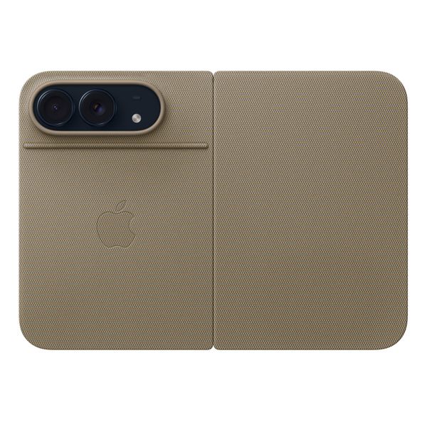 Apple Klapphülle mit Standfunktion Apple iPhone Duo - Taupe