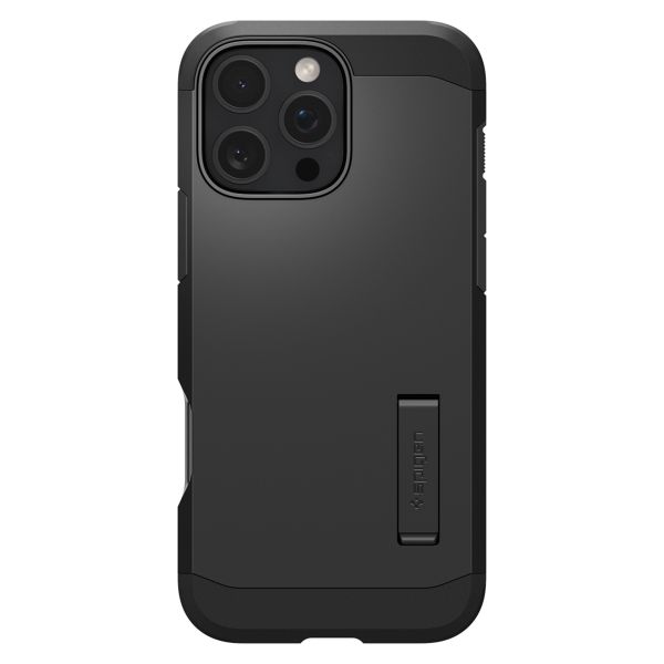 Spigen Tough Armor Backcover MagSafe Apple iPhone 16 Pro - Schwarz