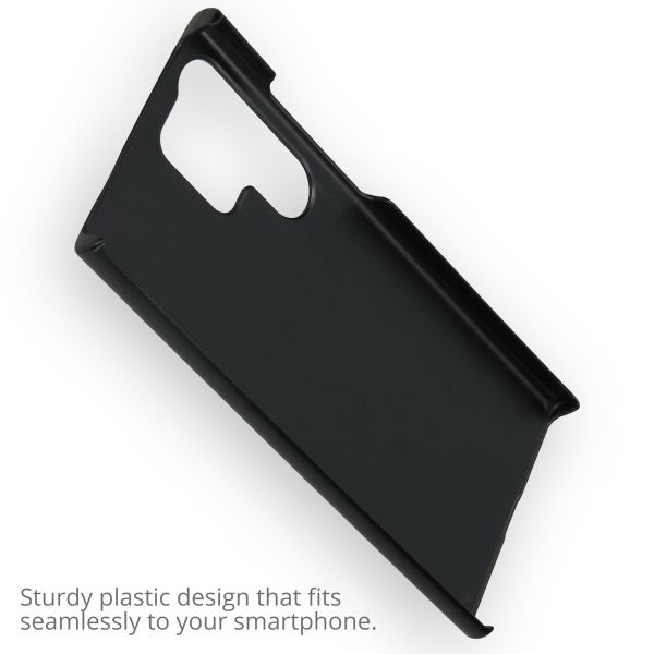Gestalte deine eigene Hardcase Hülle Samsung Galaxy S23 Ultra - Schwarz