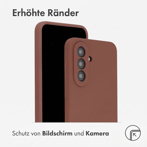 Accezz Liquid Silikoncase Samsung Galaxy A57 (5G) - New Tea Brown
