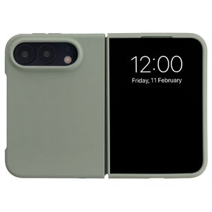 Accezz Liquid Silikoncase mit MagSafe Apple iPhone Duo - Cooper Green