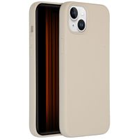 Accezz Liquid Silikoncase Apple iPhone 15 Plus - Stone