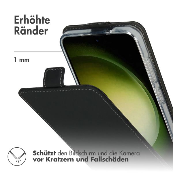 Accezz Flip Case Samsung Galaxy S24 Plus - Schwarz