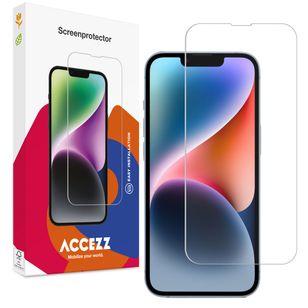 Accezz Screen Protector aus gehärtetem Glas Apple iPhone 17e / 16e / 14 / 13 / 13 Pro