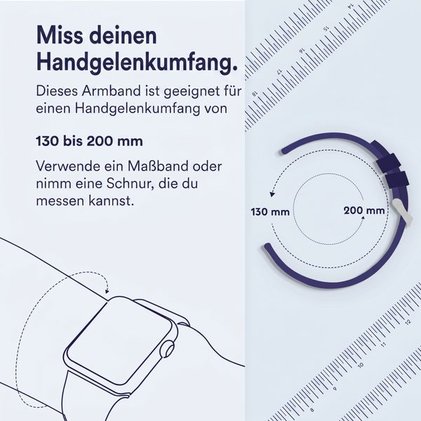 Apple Sport Armband für  Apple Watch | 38/40/41/42 mm - Größe S/M/L - Lemon Zest