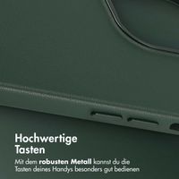 Accezz MagSafe Leather Backcover Apple iPhone 13 Pro - Cedar Green