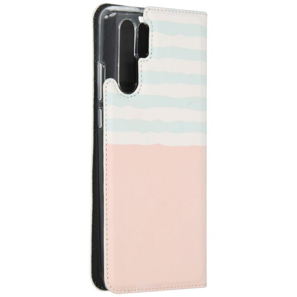 Gestalte deine eigene Compact Gel Klapphülle Huawei P30 Pro - Weiß