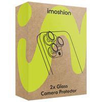 imoshion Kameraschutz Glas 2er-Pack Apple iPhone 15 Pro / 15 Pro Max - Black Titanium