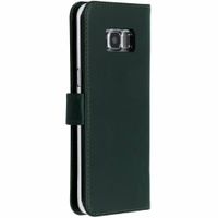 Selencia Echtleder Klapphülle Samsung Galaxy S8 - Grün