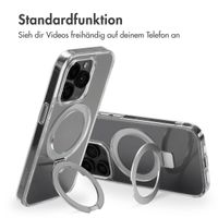Accezz Ring Stand Backcover mit MagSafe Apple iPhone 14 Pro - Transparent