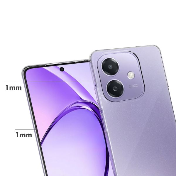 Accezz Clear TPU Backcover Oppo A40 (4G) / Oppo A40M (4G) / Oppo A60 (5G) - Transparent