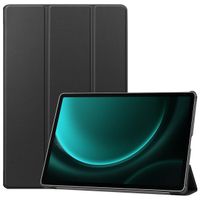 Accezz Trifold Klapphülle Samsung Galaxy Tab S10 Plus / Tab S9 FE Plus / Tab S9 Plus - Schwarz