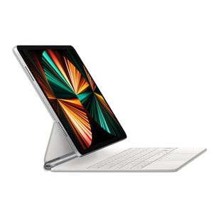 Apple Magic Keyboard Apple iPad Air 13 Zoll (2026) M4 / (2025) M3 / (2024) M2 / iPad Pro 12.9 (2018/2020/2021/2022) - QWERTY / UK - Weiß
