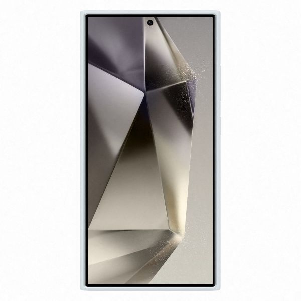 Samsung Original Silikon Cover Samsung Galaxy S24 Ultra - White