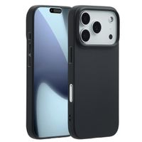 Accezz Color TPU Hülle Apple iPhone 17 Pro - Schwarz