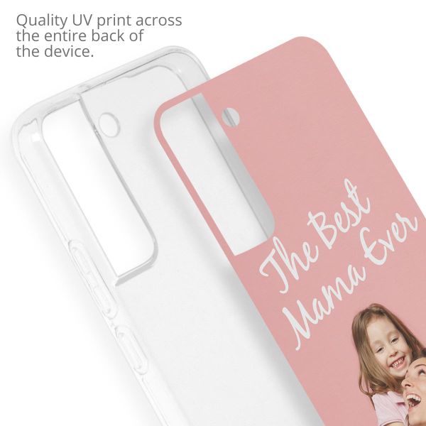 Gestalte deine eigene Clear Case Samsung Galaxy S22 - Transparent