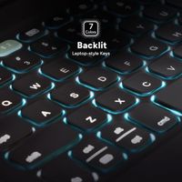 ZAGG Pro Keys 2 keyboard Klapphülle Apple iPad Air 13 Zoll (2026) M4 / (2025) M3 / (2024) M2 - QWERTY / NL - Schwarz