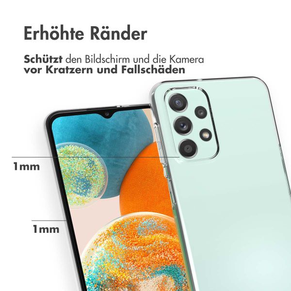 Accezz Clear TPU Backcover Samsung Galaxy A23 (5G) - Transparent