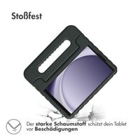 Accezz SchutzHülle mit Handgriff kindersicher Samsung Galaxy Tab A11 / A9 8.7 Zoll - Schwarz