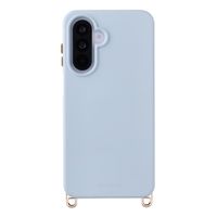 Selencia Rivièra Backcover mit MagSafe mit abnehmbaren Haken Samsung Galaxy A18 / A17 / A16 / A26 - Powder Blue
