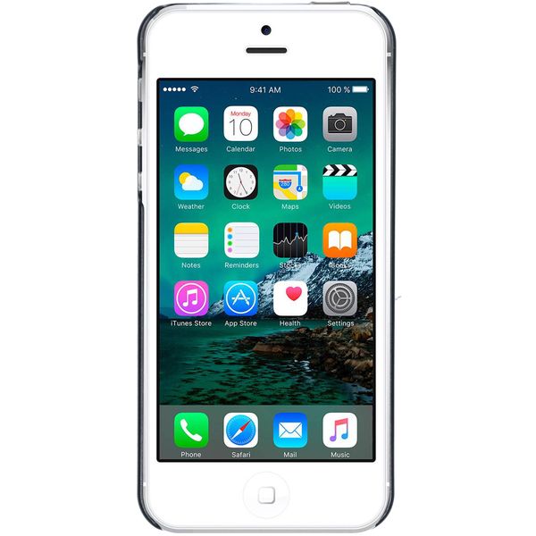 Gestalte deine eigene Hardcase Hülle Apple iPhone SE (2016) / 5 / 5s - Schwarz