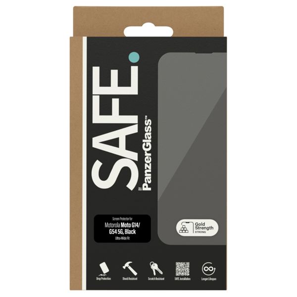 SAFE by PanzerGlass Ultra-Wide Fit Displayschutz Motorola Moto G14