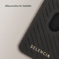 Selencia Croco Kartenhalter mit MagSafe - Choco Brown