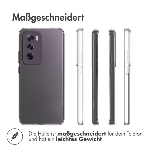 Accezz Clear TPU Backcover Oppo Reno 12 - Transparent