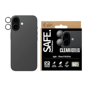 SAFE by PanzerGlass Kameraschutzlinse für das Apple iPhone 17 - Transparent