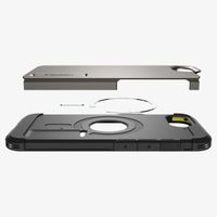 Spigen Tough Armor Backcover MagSafe Apple iPhone 17e / 16e - Gunmetal