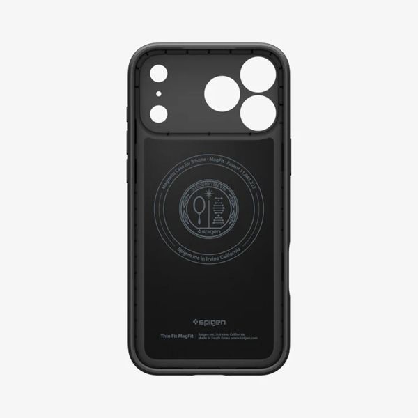 Spigen Thin Fit Backcover mit MagSafe Apple iPhone 17 Pro - Black