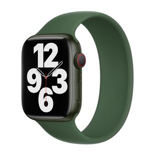 Apple Silikon Solo Loop für  Apple Watch | 38/40/41/42 mm - Größe 4 - Clover