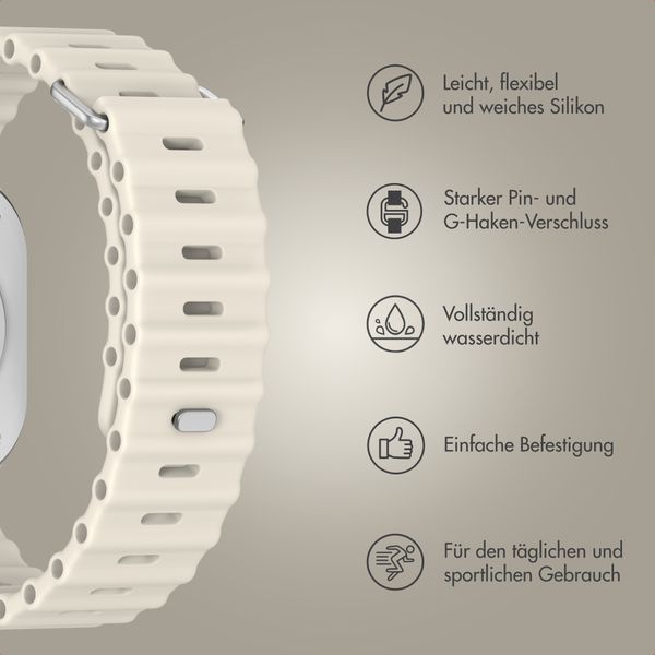 Accezz Ocean Armband für Apple Watch | 38/40/41/42 mm - Polarstern