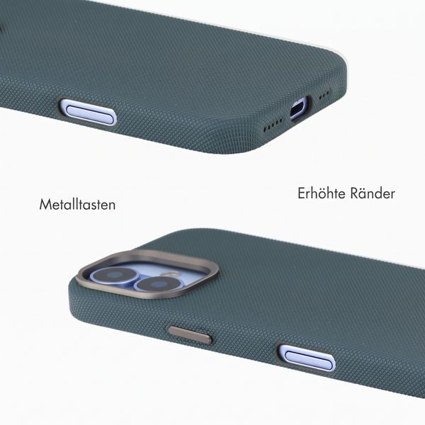 Accezz Mesh Backcover mit MagSafe Apple iPhone 17 - Dunkelblau