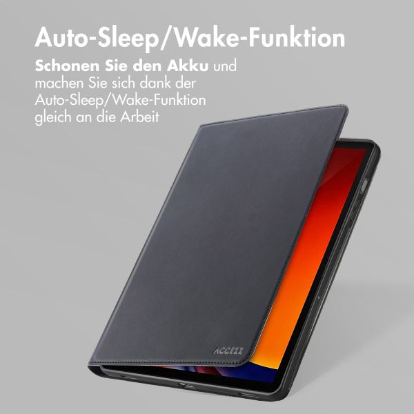 Accezz Classic Klapphülle Samsung Galaxy Tab S10 Ultra / Tab S9 Ultra - Schwarz
