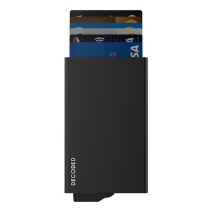 Decoded MagSafe Aluminium Cardholder - Black