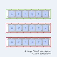 Accezz Bluetooth Keyboard Klapphülle Samsung Galaxy Tab A11 Plus - AZERTY / FR - Schwarz