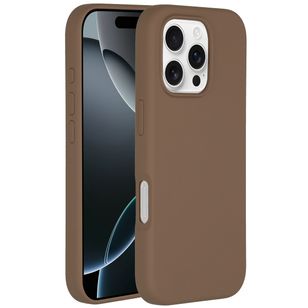 Accezz Liquid Silikoncase mit MagSafe Apple iPhone 16 Pro Max - Hellbraun