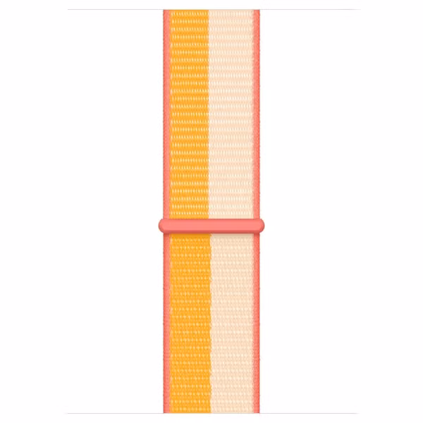 Apple Sport Loop Armband für Apple Watch | 44/45/46/49 mm - Maize/White