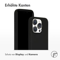 Accezz Liquid Silikoncase mit MagSafe Apple iPhone 15 Pro - Schwarz