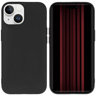 Accezz Color TPU Hülle Apple iPhone 15 - Schwarz