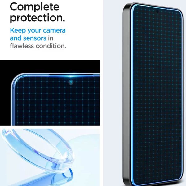 Spigen GLAStR Fit Displayschutzfolie 2er-Pack + Applicator Samsung Galaxy S25 / S24