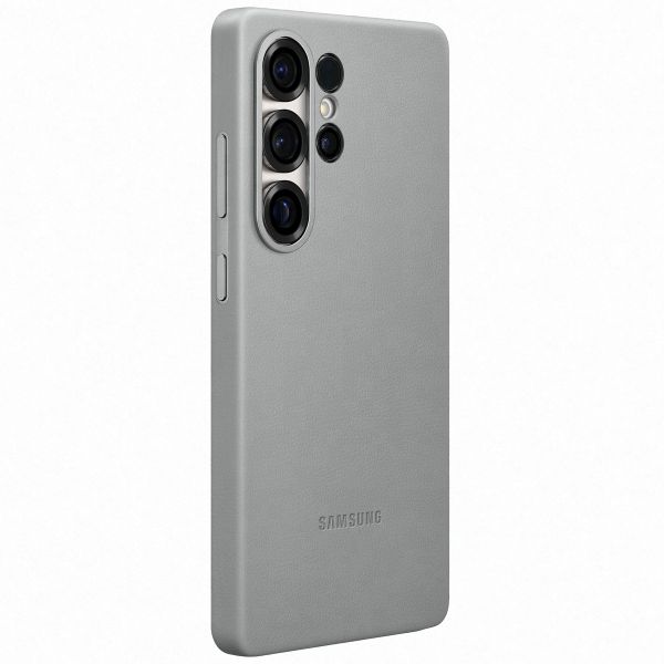 Samsung Original KindSuit Vegan Leather Case Samsung Galaxy S25 Ultra - Grau
