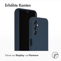 Accezz Liquid Silikoncase Samsung Galaxy A14 (5G) - Dunkelblau